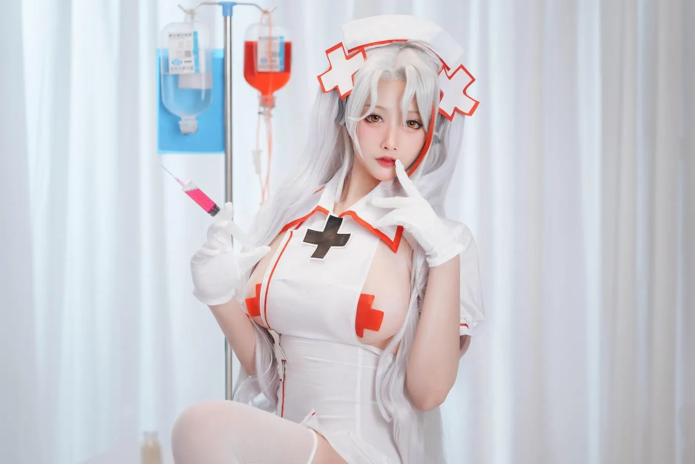 念念_D – NO.15 欧根护士 [25P]插图3
